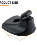 Sun Visor Clip Replacement For Chrysler 200 2011-2015 And Dodge Avenger 2011-2014 Black ABS Plastic Visor Hook Support
