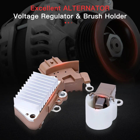Honda 105A Alternator Direct Fit Plug And Play No Fuss For Accord 2003 To 2007 2.4L Civic 2006 To 2011 2.0L CR-V Voltage Regulator