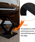 RV Leveling Block Flex Pads 8.5 Inch Rubber Jack Pads for Camper Travel Trailers Jacks and Stabilizers under a car tire