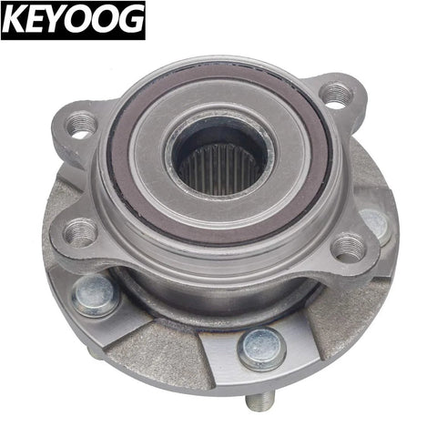 2 Pack Front Wheel Hub Bearing Assembly For Toyota RAV4 2006 2018 Fits 06 12 3.5L V6 Only Also Compatible With 2016 2019 Mirai And 2011 2016 Scion TC Manual Transmission Premium ISO Certified Quality Beefed Up OE Upgrade Hub Bearing Set