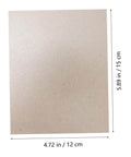 Pro Grade Mica Waveguide Cover, heat resistant insulation plate, dimensions 4.72 x 5.89 inches, oil resistant replacement part