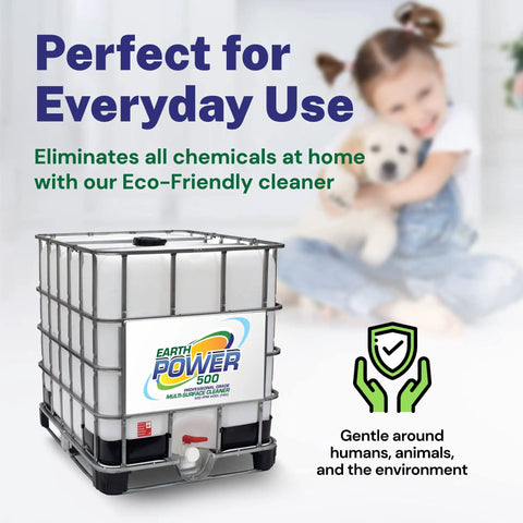 Hypochlorous Acid 500 PPM Multipurpose Cleaner For Home Use Clean Floors Counters Appliances And More With A Non Toxic Family Safe Pet Friendly Formula Ideal For Kitchens Bathrooms Refrigerators And Surfaces, 500 PPM container