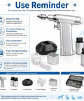 Professional Veterinary Mini Electric Bone Drill With Dual Batteries Adjustable Chuck And Sterilization Case For Sharp Small Animal Surgery Kicking Out 800 To 1200 Rpm Slick Operation showing components including drill, batteries, and charger.