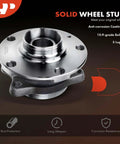 Front Or Rear Wheel Bearing And Hub Assembly For Audi A6 A6 Quattro A8 Quattro R8 S8 S6 Phaeton 2004 Through 2015 Models metal wheel stud