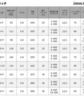 Saltiga Spinning Reel 20 14000-XH 2020 Model specifications chart with weight, gear ratio, and max drag details