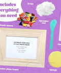 Decorate Your Own Mosaic Picture Frame Kit With Colorful Mosaics Glue Spreader Grout And Everything You Need For 5x7 Or 4x6 Photos