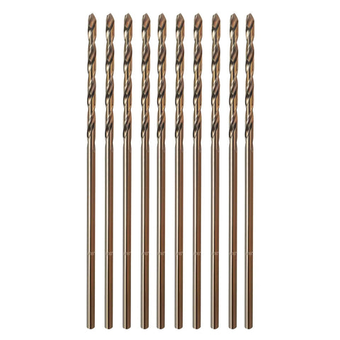 Cobalt Drill Bit Set 1 16th Inch M35 High Speed Steel Beefy Jobber Length 135 Degree Tip For Hard Metals Stainless Steel Cast Iron With Index Storage Case Pack Of 10. Product focus keyword is: Cobalt Drill Bit Set 1