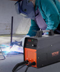 50 Amp Plasma Cutter For Clean Fast Metal Cutting No Fuss Dual Voltage 110V Or 220V Inverter IGBT With Plasma Torch Cuts Aluminum And Stainless Steel Up To One Half Inch Easy Air Cutting Tool For Home Garage Or Shop in workshop use with welder