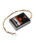 GPS Module Sportsman Plus for RC Toys and Drones High Precision Location Receiver with attached wires, black compact module