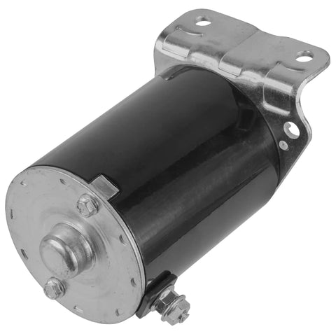 Starter For John Deere E100 E110 100 Series Tractor Lawn And Garden With 14 Tooth Steel Gear, 12 Volt CCW Drive, close-up view