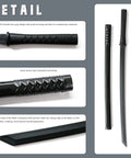 Details of Polypropylene Katana Training Sword Set With Dope Display Stand Non Sharp Samurai Blade For Safe Practice Realistic Look