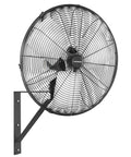20 Inch Industrial Oscillating Wall Mount Fan Delivers Up To 5500 CFM Beefy High Velocity Airflow For Garages, Workshops And Patios