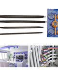 Fabulettas Six-Piece PPR Pipe Bender Spring And Manual Threader Tool Kit For Plastic Conduit showing springs and threading tools.