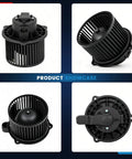 Front HVAC Heater Blower Motor Fan For Kia Soul 2014 To 2019 1.6L And 2.0L Hatchback product showcase from multiple angles.