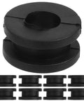 10 Pcs Motorcycle Rubber Grommet Replacement Kit With Easy Installation And Reusable Black Washers For Side Cover Accessories, Durable Gasket Set For Bike Maintenance, black rubber grommets and washers