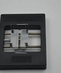 Adjustable Metal Hot Air Gun Holder With Two Fixtures For SMD Rework Soldering Station, black base close-up