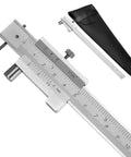 Vernier Caliper 0-8 Inch and 0-200 MM Stainless Steel Dual Scale with Carbide Scriber, case included