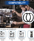 Upper Burr Rubber Seal Replacement For Espresso Grinders Silicone Gasket To Prevent Clogging Keep Your Grinder Clean Fits Barista