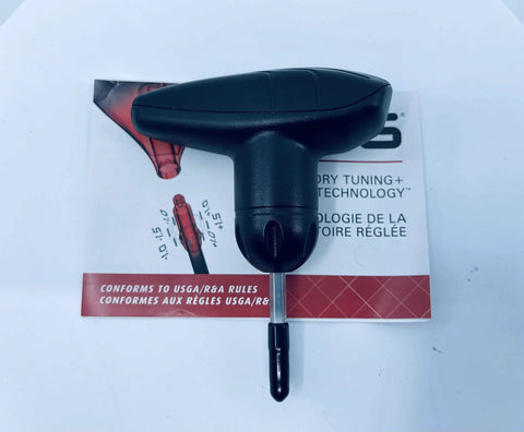 Trajectory Tuning Wrench For Golf Clubs Adjustable Head Torque Tool For Drivers Fairway Woods And Hybrids Fits G LE2 G400 G410 G425 Models Easy Install Red Finish For Precise Ball Flight, black T-handle with shaft