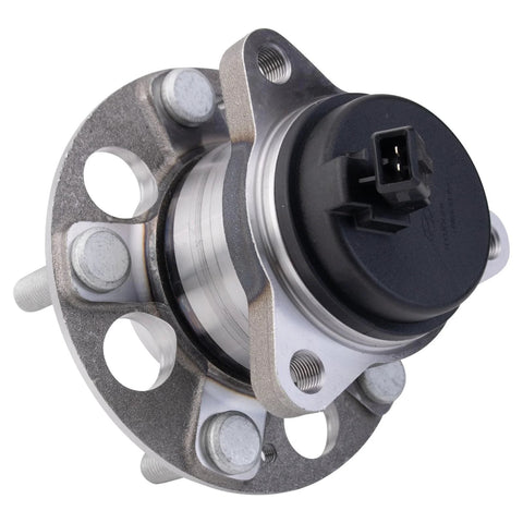 Rear Wheel Bearing And Hub Assembly Set Dual Rear Hubs For 2019 2020 Hyundai Elantra GT N Line, 2019 2021 Veloster, And 2020 2021 Kia Forte GT - close-up