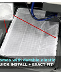 Three Pack Chip Tray Filter Replacements For Machine Tool Coolant Tanks, 180 Micron Fabric, Durable And Easy To Install