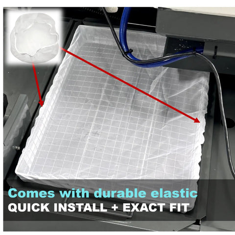 Three Pack Chip Tray Filter Replacements For Machine Tool Coolant Tanks, 180 Micron Fabric, Durable And Easy To Install