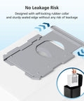 16 Pack Vacuum Bags For iRobot Roomba Series with secure fitting and no leakage risk feature shown in close-up view.
