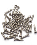 Heavy Duty Zinc Alloy Jewelry Box Hinges Set With Screws, 10 Pack In Silver 1.2 X 0.2 X 0.8 Inches for Small Boxes