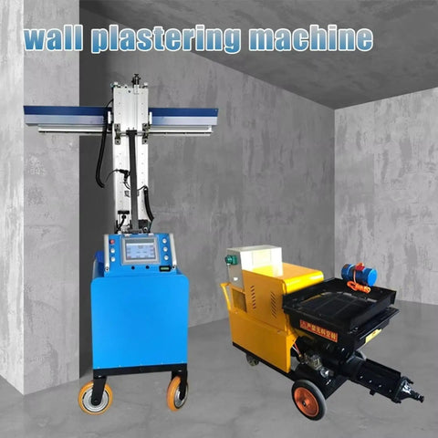 Automatic Plaster Trowel With Smart Mortar Leveling Unit High Precision Wall Polisher for drywall applications.