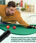 Pro Grade Joint Protector Set for Pool Cues that Shields Shaft and Joint Threads Prevents Joint Pin and Collar Chips