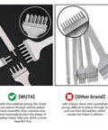 Leather Hole Punch Tool Set With Pricking Iron And Diamond Stitching Chisel, high-strength steel, comparison of brands