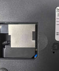 Close-up view of WiFi 802.11ac wireless adapter module for Zebra ZD421 printers, showing installation slot.
