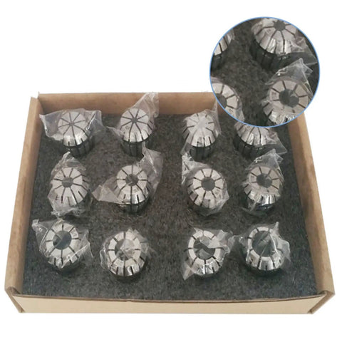 12 Piece ER20 Collets Set One Eighth To One Half Inch High Precision For CNC Milling Drilling Engraving And Spindle Machines Pro Grade