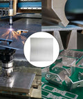 Rugged 6061 Aluminum Alloy Sheet Plate 11.8 By 11.8 Inch Flat Plate Half Inch Thick With Protective Film for precision metal cutting