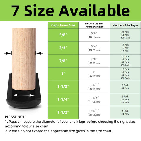 Top Shelf Non Slip Rubber Chair Leg Tips Caps Kick Ass On Floors Heavy Duty Stool Protector Covers For Wood Tables And Chairs Set Of Twelve In Matte Black Straight Up size guide chart.