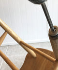 Heavy Duty 7/8 Inch Round Furniture Sliders Featuring Zero Friction Glide Tech for slick carpet installation on chair legs.