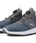 Ignite Articulate Disc Quiet Shade Men's Sneakers Size 10.5 D with Mesh Bootie Comfort Disc Lacing side angle view