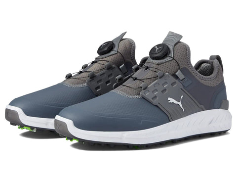 Ignite Articulate Disc Quiet Shade Men's Sneakers Size 10.5 D with Mesh Bootie Comfort Disc Lacing side angle view