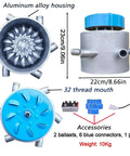 High Power 3kW Hydroelectric Turbine Generator with aluminum alloy housing and accessories, suitable for outdoor use.
