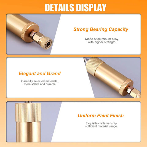 Detail display of Beefed Up Heavy Duty High Pressure PCP Air Filter Oil Water Separator with aluminum finish and strong capacity