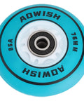 Dope Light Up Inline Skate Wheels With LED Lights No Batteries Needed Powered By Centrifugal Force Flashing Wheel Close-up