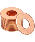 Sweet Copper Flat Washers Screw Kit For Bolt And Nut Replacement Fits Metal Machine Repair 25 Pcs 22X28X15MM, stacked washers