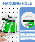 Pro Quality 23 Gauge Pin Nails 1 3/8 Inch Galvanized Micro Headless Pins Fits All Standard Nailers in hanging storage