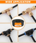 Road Ready Premium PA12 Nylon DOT Air Line 100 Foot One Half Inch OD Pneumatic Tubing SAE J844 fittings and roll