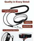 ESD Safe Anti Static Wrist Strap With Adjustable Fit And Alligator Clip, black grounding bracelet with extra long cord, flexible strap design