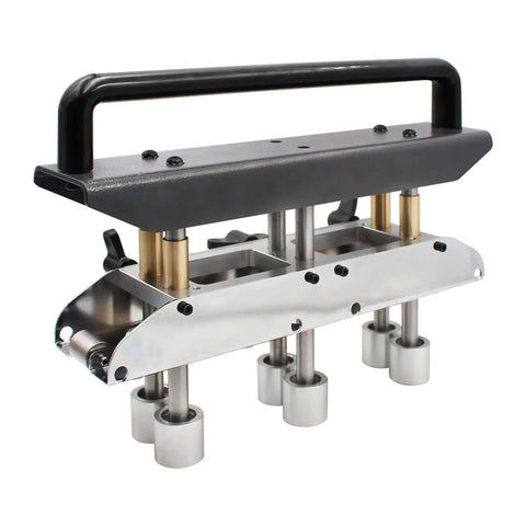 Three Station Edge Roller Bender For Metal Roofing And Sheet Metal, Dual Bending Styles Straight And Curved, 0 To 90 Degree Angles