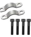 Stainless Steel Universal Joint Strap Kit With Bolts For Rear Driveshaft Replacement, Heavy Duty U Joint Strap And Bolt Kit For GM 3R Series