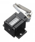 Manual Tally Counter With Spring, 5 Digit Mechanical Clicker That Keeps Count, No Reset To Zero, close-up side view