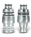 Flat Face Hydraulic Quick Connect Coupler Kit Male And Female For Skid Steer Loader And Compact Excavator Models S130 S150 S160