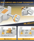 Medium Dovetail Clamp For Telescopes And Cameras With Multiple M6 And One Quarter Inch Screw Holes, Compatible With Vixen Plate